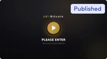 LOVBitcoin front-page preview