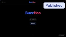 BuzzHoo front-page preview