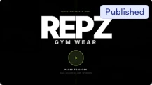 REPZ Gym Wear front-page preview